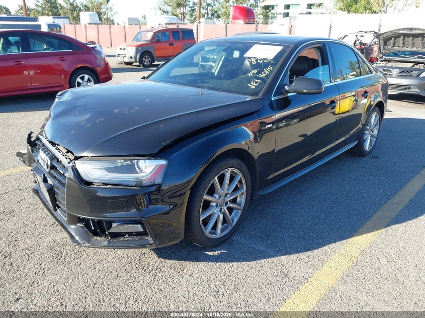 2016 Audi A4 2.0T Premium, Left & Right Side, IAAI, VIN WAUAFAFL2GN001218 — photo 2