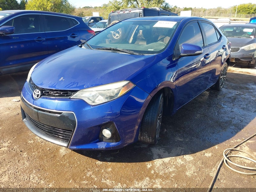 Vin: 2t1burhe9fc346323, lot: 46877162, toyota corolla s plus 20152