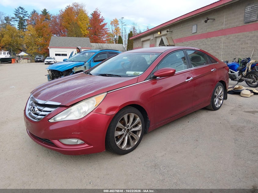 2011 Hyundai Sonata Se, Rear, IAAI, VIN 5NPEC4AC2BH057321 — photo 2