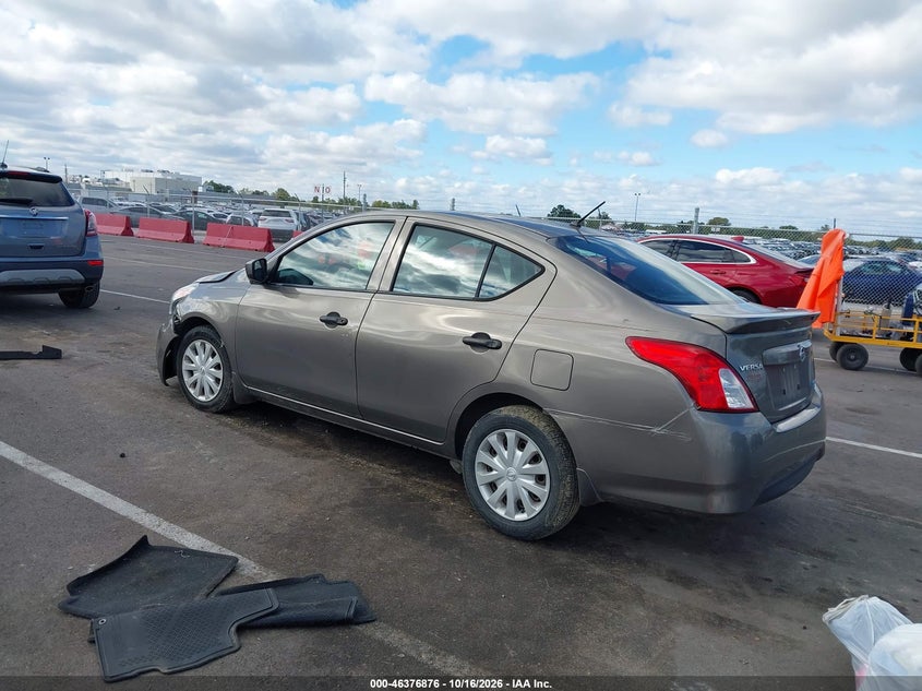 Vin: 3n1cn7ap8gl869027, lot: 46877209, nissan versa 1.6 s+ 20163