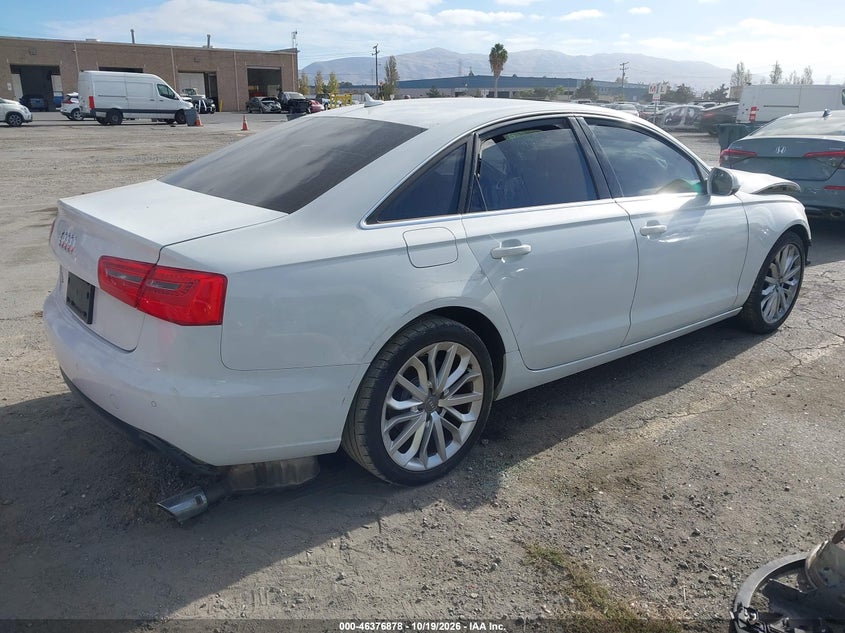 Vin: waudfafc8dn025922, lot: 46877211, audi a6 2.0t premium 20134