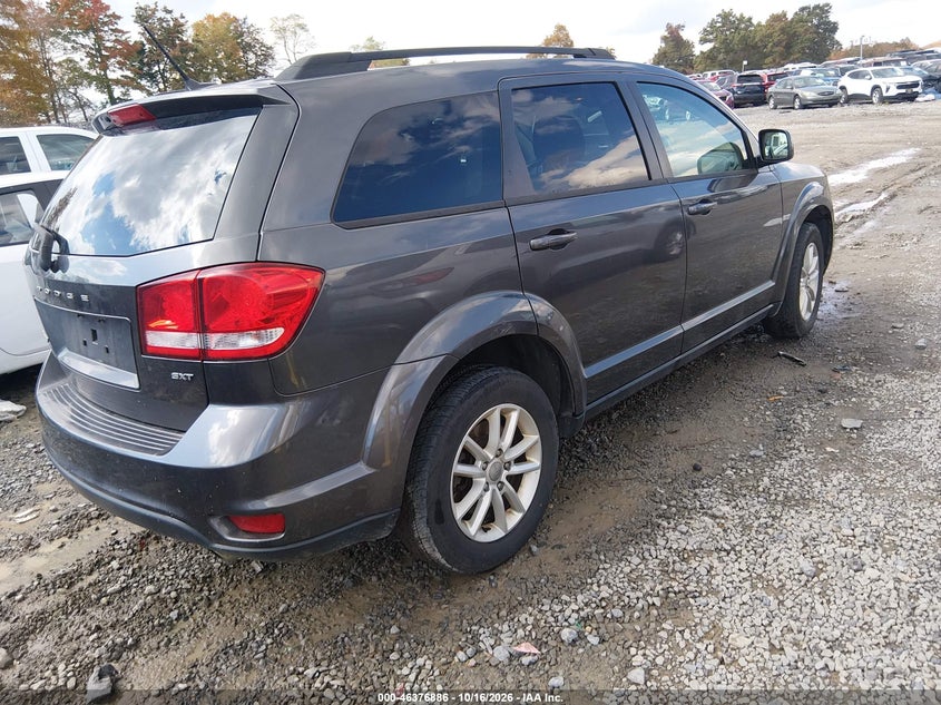 Vin: 3c4pddbg8gt226661, lot: 46877218, dodge journey sxt 20164