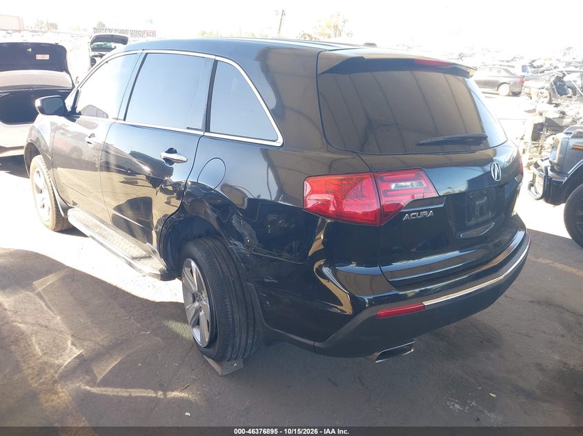 Vin: 2hnyd2h6xah520001, lot: 46877229, acura mdx technology package 20103