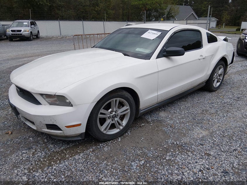 Vin: 1zvbp8an2a5146432, lot: 46877232, ford mustang v6/v6 premium 20102