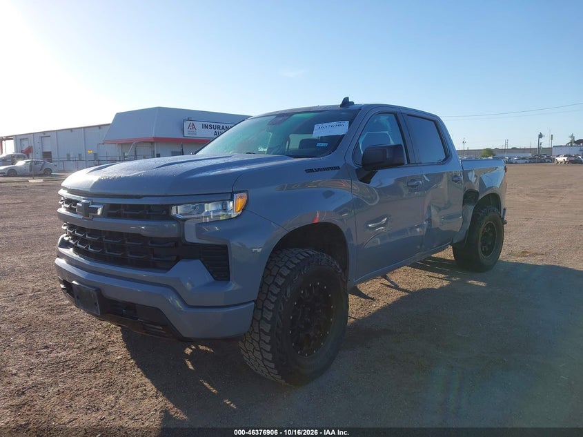 2024 Chevrolet Silverado 1500 2Wd Short Bed Rst, Оба бока, IAAI, VIN 3GCPADEK1RG317209 — фото 2