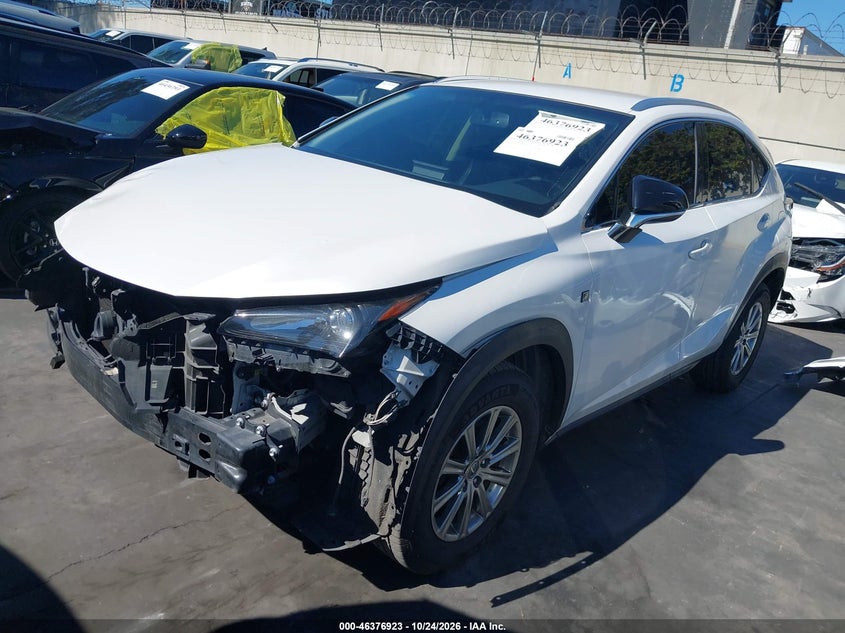 Vin: jtjyarbz6g2043849, lot: 46877256, lexus nx 200t 20162