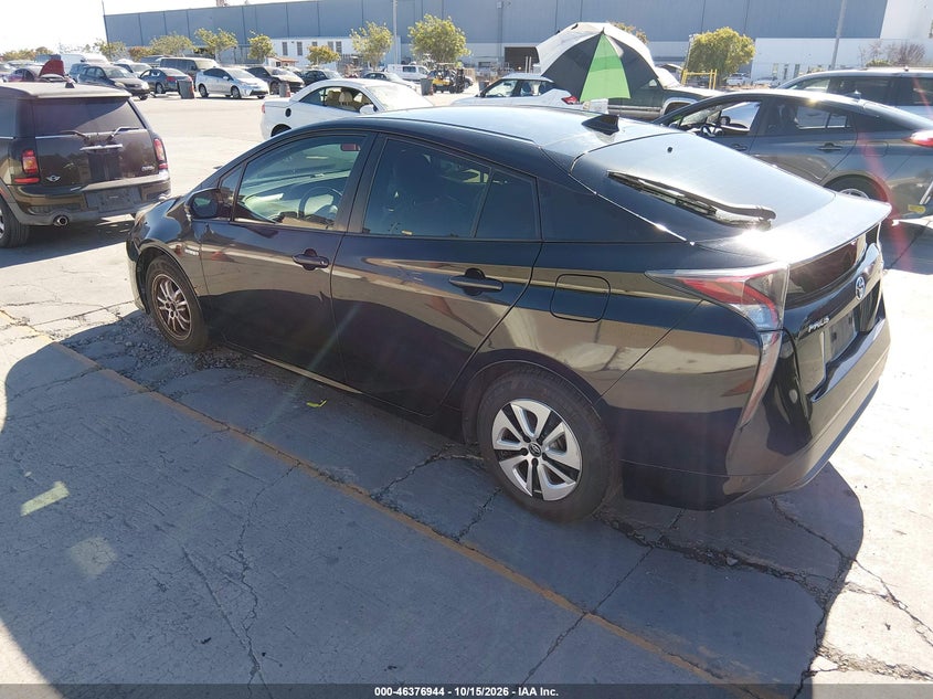 Vin: jtdkarfu0g3022139, lot: 46877277, toyota prius three 20163