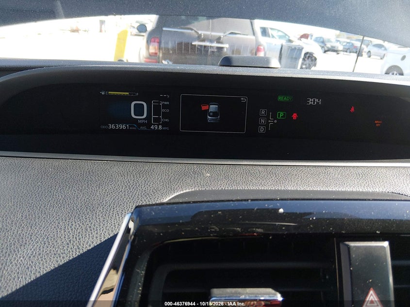 TOYOTA PRIUS 2016 VIN JTDKARFU0G3022139