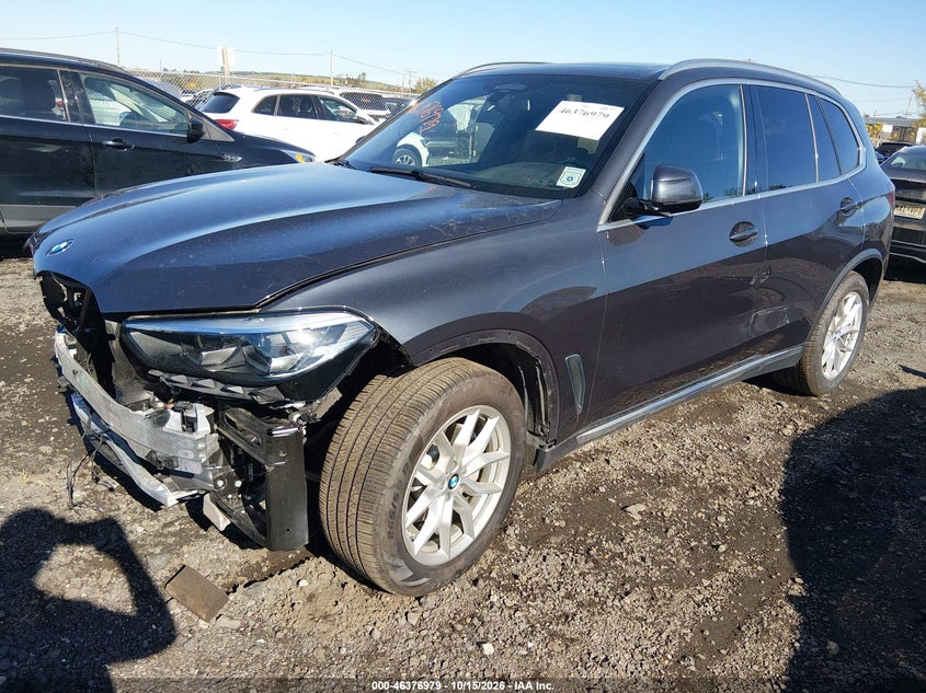 2019 BMW X5 xDrive40I, Front End, IAAI, VIN 5UXCR6C50KLL39905 — photo 2