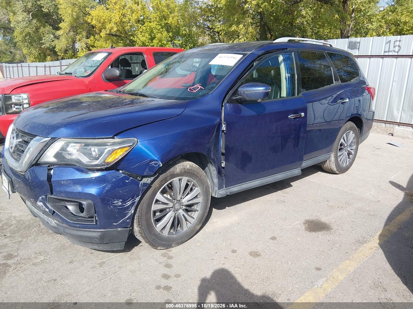 2020 Nissan Pathfinder Sl 2Wd, Front End, IAAI, VIN 5N1DR2CN8LC596287 — photo 2
