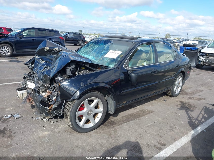 2000 Nissan Maxima Gle/Gxe/Se, Front End, IAAI, VIN JN1CA31A9YT011658 — photo 2
