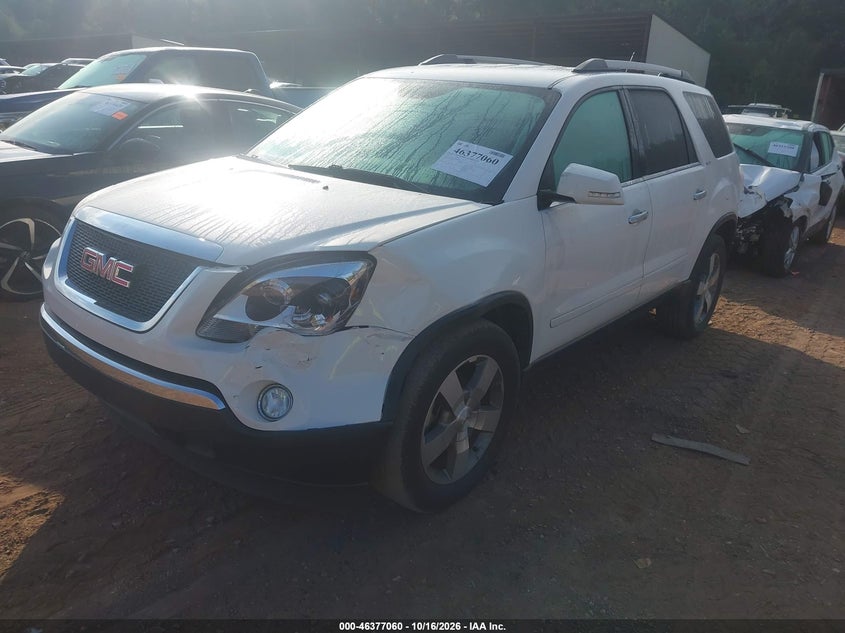 Vin: 1gkkrred2bj289284, lot: 46877393, gmc acadia slt-1 20112