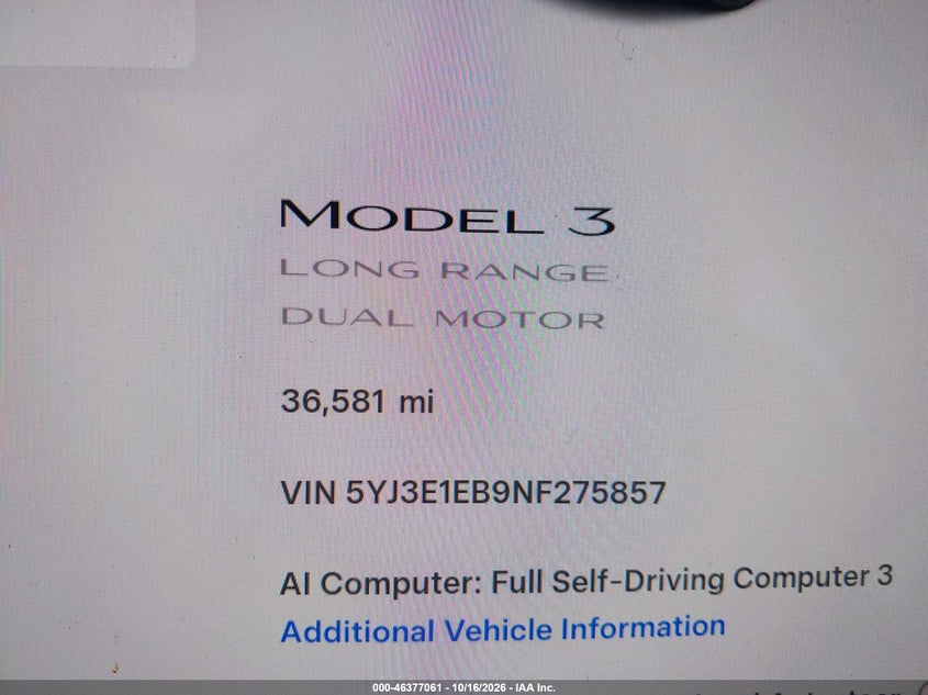 TESLA MODEL 3 - zdjęcie 16