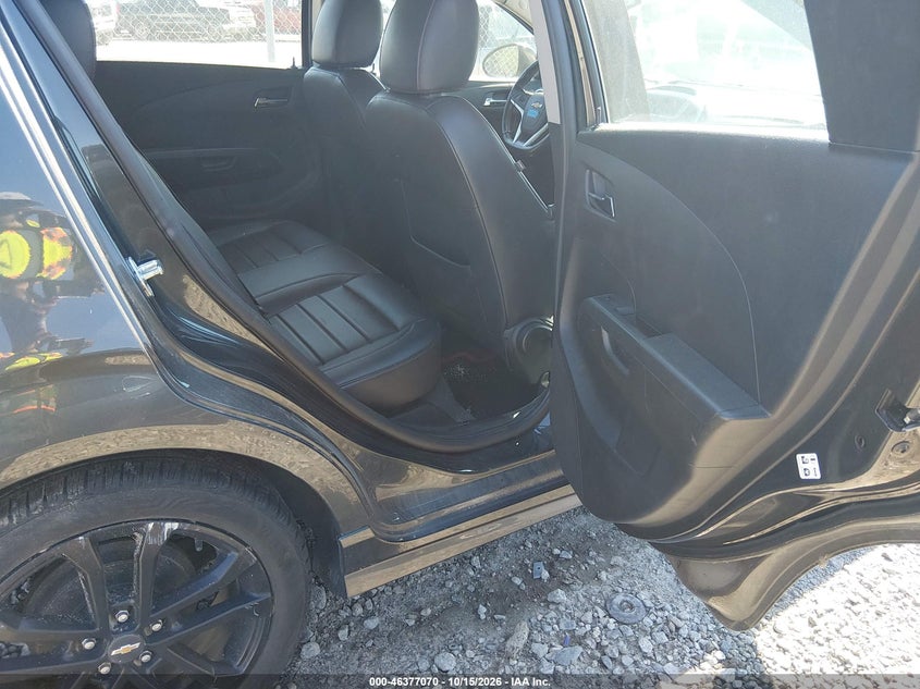 CHEVROLET SONIC 2017 VIN 1G1JE6SB4H4111316