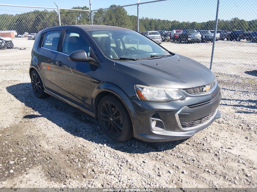 2017 Chevrolet Sonic Premier Manual