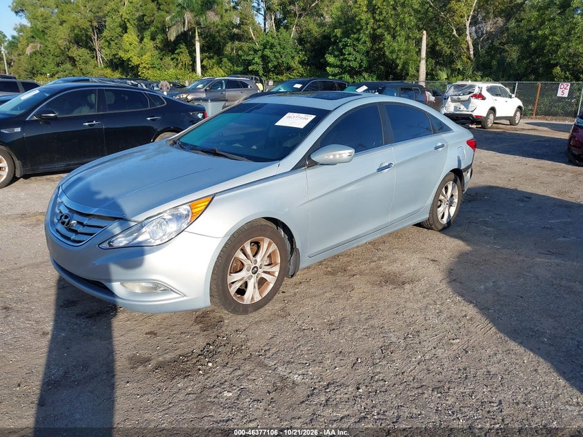 Vin: 5npec4ac1dh703399, lot: 46877439, hyundai sonata limited 20132