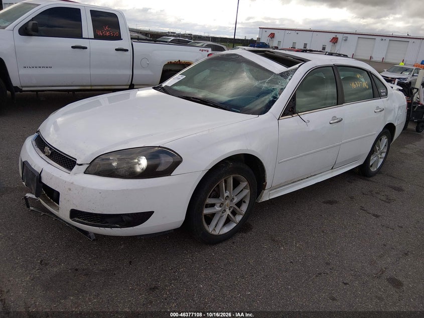 2012 Chevrolet Impala Ltz, Roof, IAAI, VIN 2G1WC5E33C1137081 — photo 2