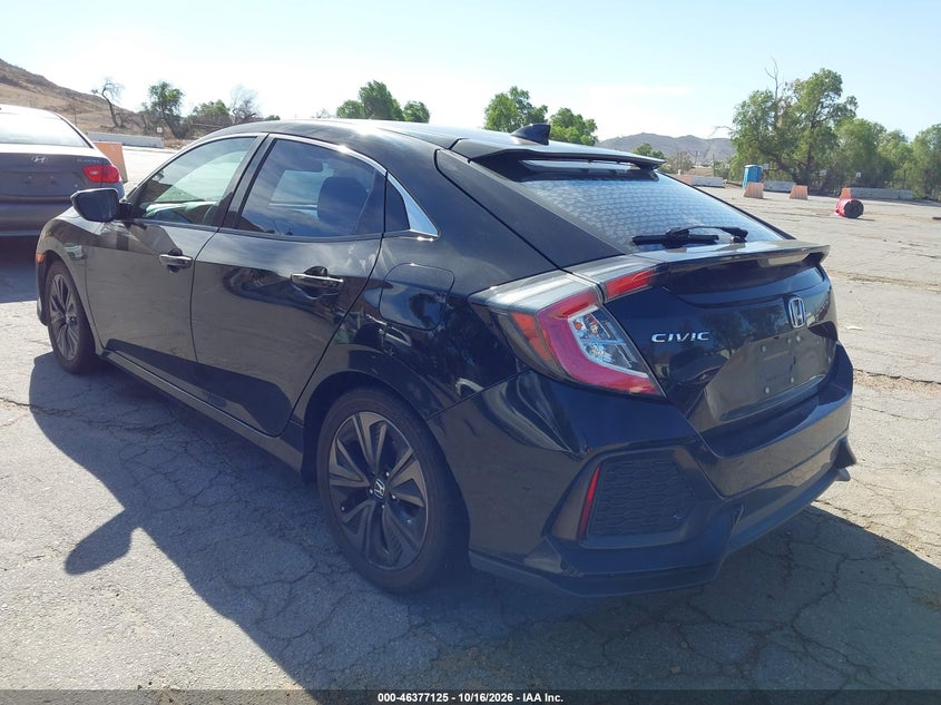 Vin: shhfk7h6xku407719, lot: 46877458, honda civic ex 20193
