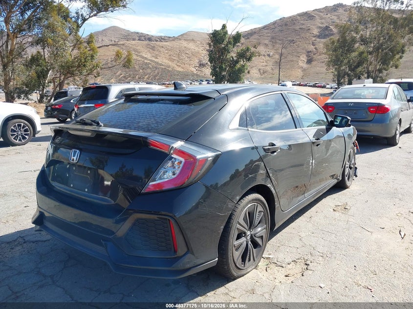 Vin: shhfk7h6xku407719, lot: 46877458, honda civic ex 20194