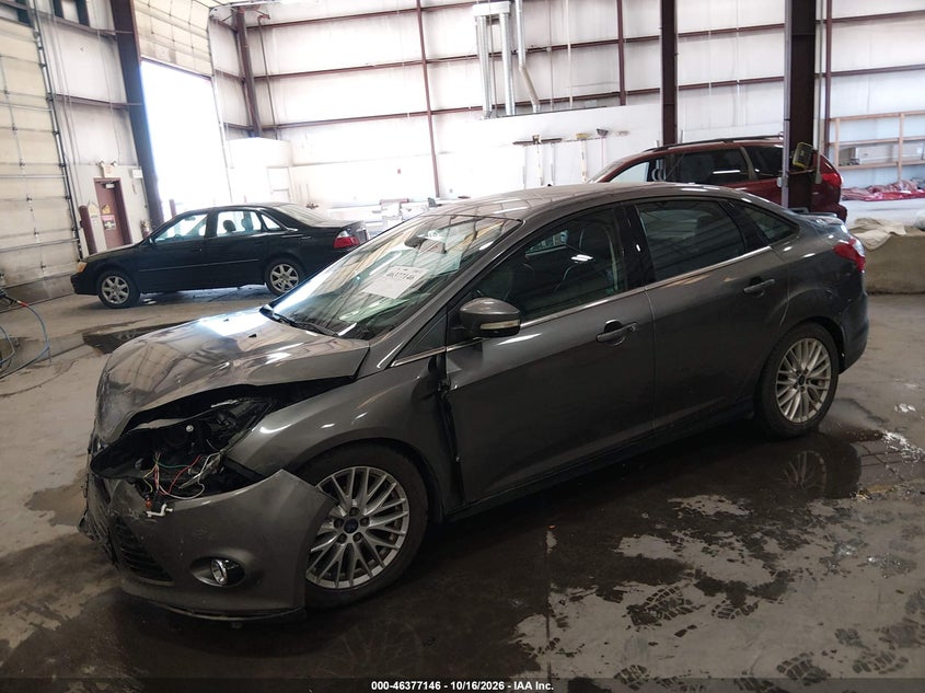 Vin: 1fadp3j23el342259, lot: 46877479, ford focus titanium 20142