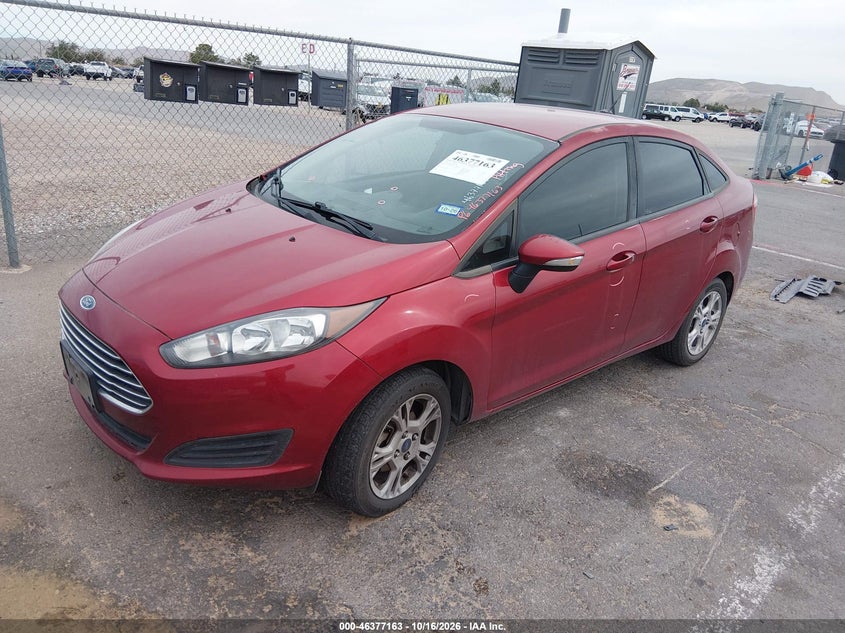 2016 Ford Fiesta Se, Right Side, IAAI, VIN 3FADP4BJ9GM151183 — photo 2