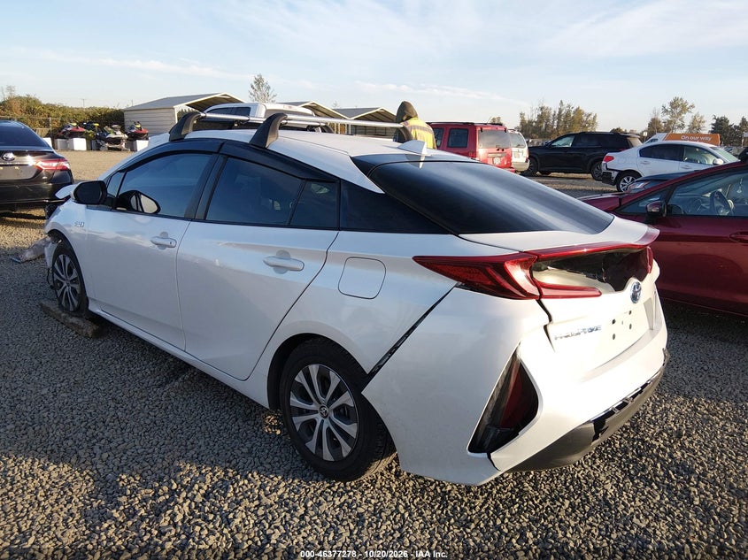 Vin: jtdkamfp4m3172148, lot: 46877611, toyota prius prime xle 20213