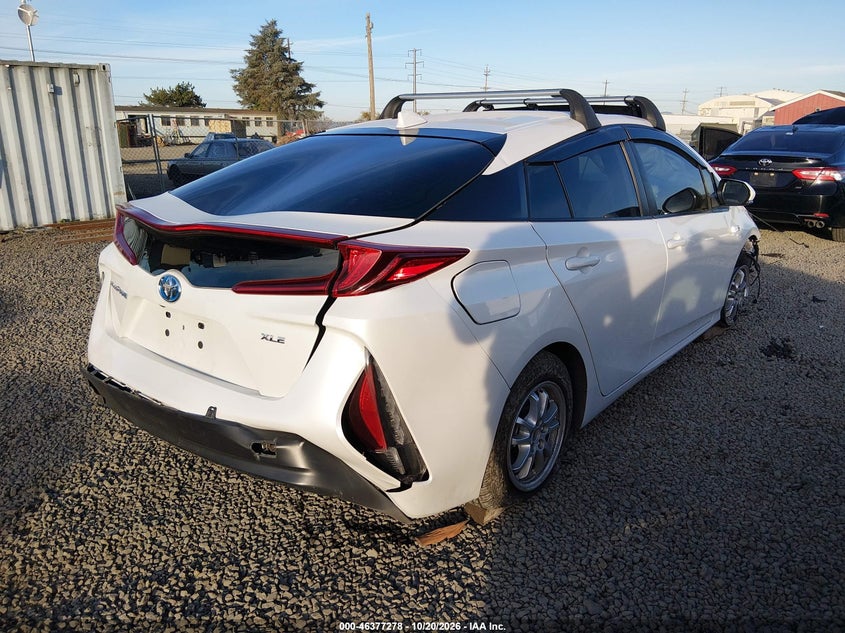 Vin: jtdkamfp4m3172148, lot: 46877611, toyota prius prime xle 20214