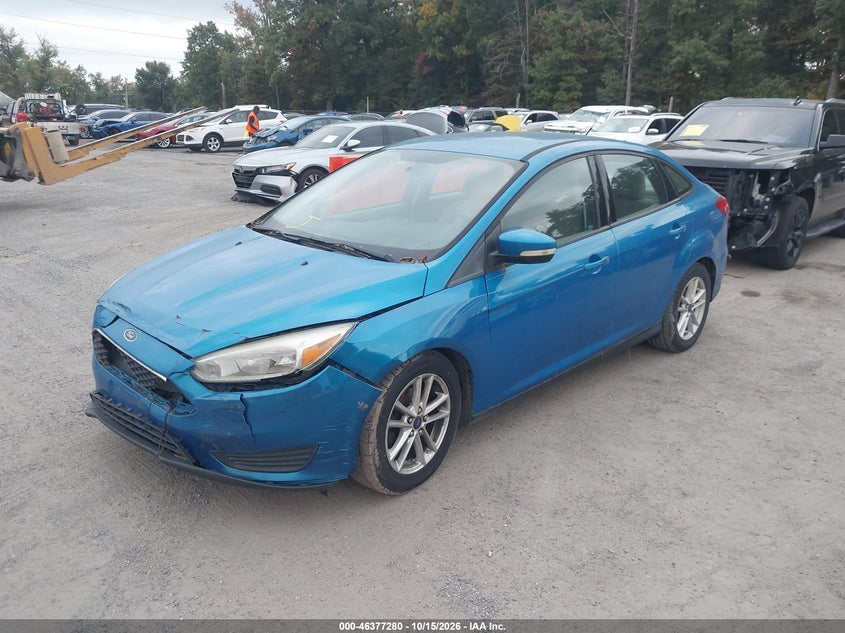Vin: 1fadp3f26gl236979, lot: 46877613, ford focus se 20162