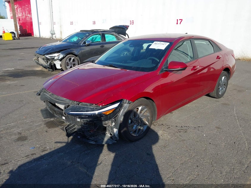 Vin: kmhlm4dg3ru786636, lot: 46877650, hyundai elantra sel 20242