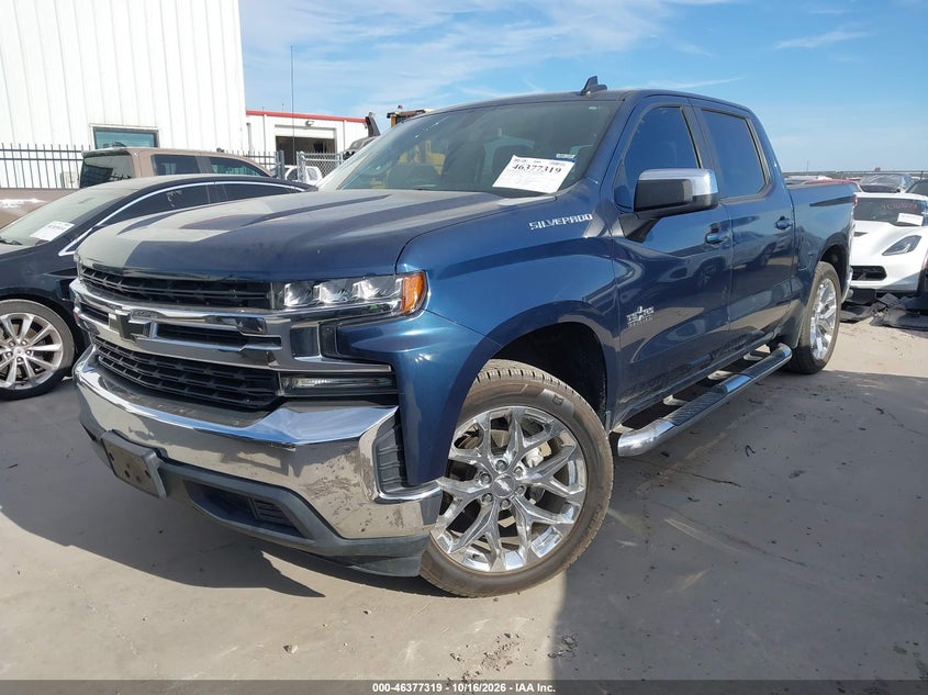 Vin: 1gcpwcedxlz105302, lot: 46877652, chevrolet silverado 1500 2wd  short bed lt 20202