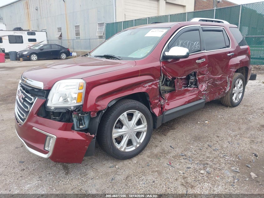 2016 GMC Terrain Slt, Left Side, IAAI, VIN 2GKFLUEK2G6224900 — photo 2