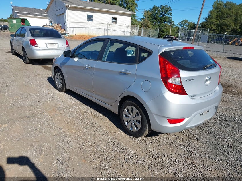 Vin: kmhct5aexhu331633, lot: 46877765, hyundai accent se 20173