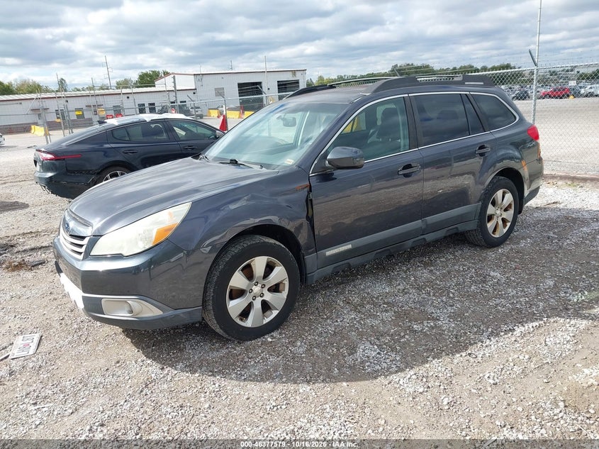 2011 Subaru Outback 2.5I Limited, Обычный износ, IAAI, VIN 4S4BRBKC7B3389945 — фото 2