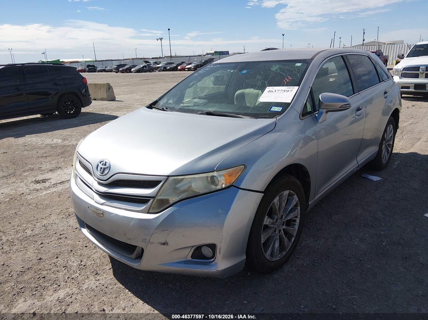 2015 Toyota Venza Le, Rear, IAAI, VIN 4T3ZA3BB5FU090707 — photo 2