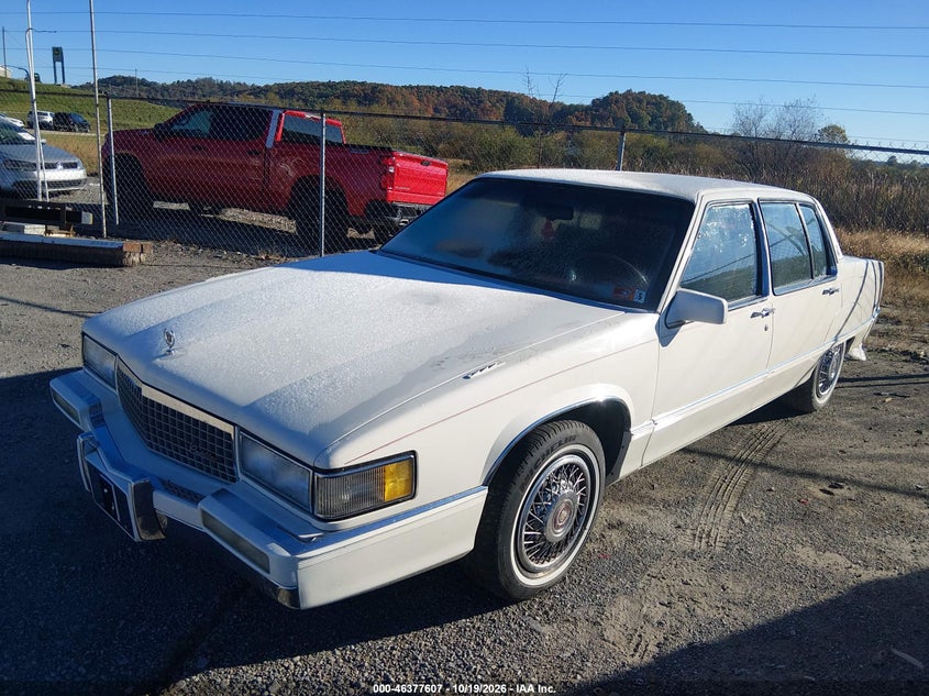 CADILLAC FLEETWOOD 1989 VIN 1G6CB5152K4291338