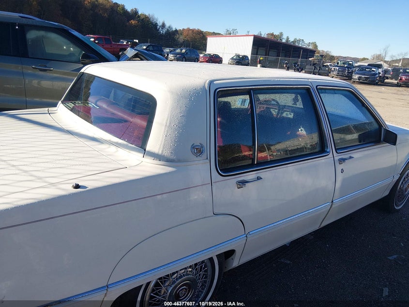 CADILLAC FLEETWOOD 1989 VIN 1G6CB5152K4291338
