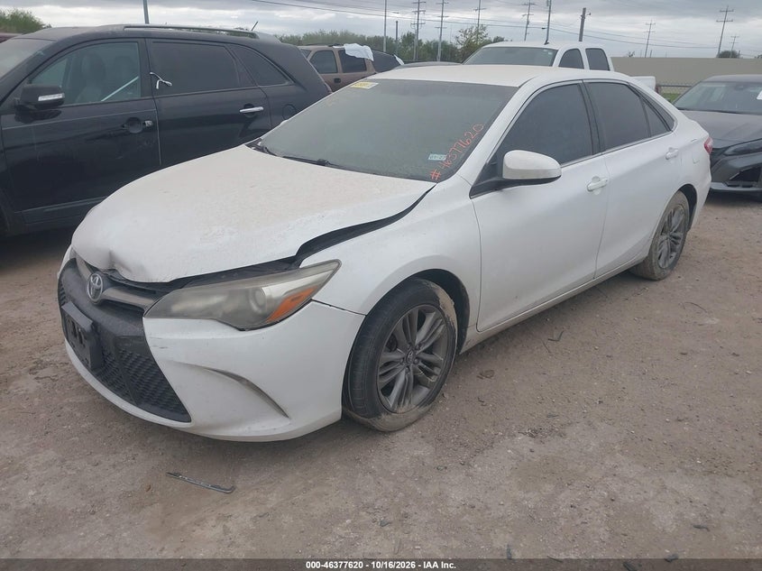 2017 Toyota Camry Se, По кругу, IAAI, VIN 4T1BF1FK4HU406952 — фото 2