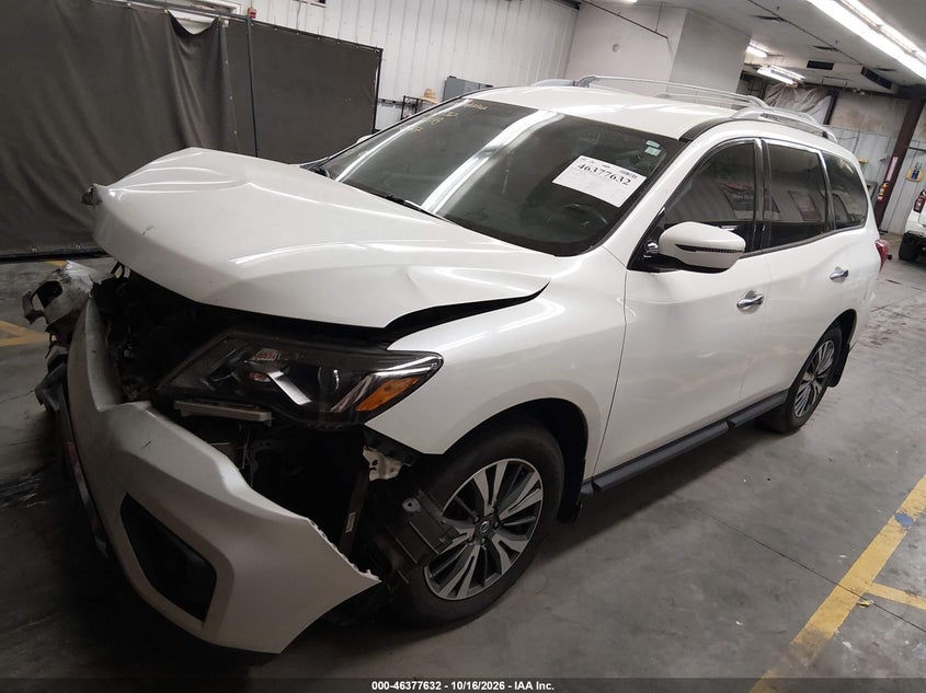 2017 Nissan Pathfinder Sv, Front End, IAAI, VIN 5N1DR2MN9HC620537 — photo 2