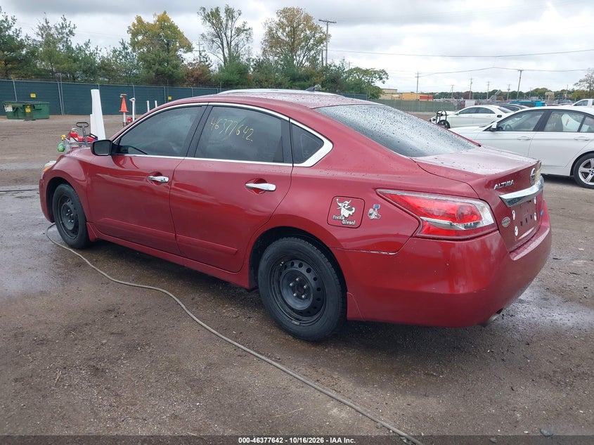 Vin: 1n4al3ap3dc290480, lot: 46877975, nissan altima 2.5 s 20133