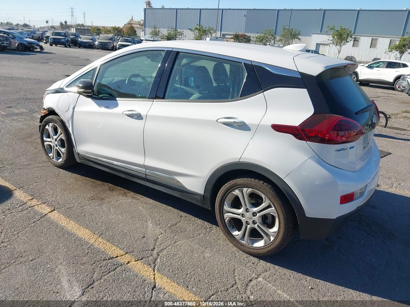 Vin: 1g1fy6s03k4100634, lot: 46877993, chevrolet bolt ev lt 20193