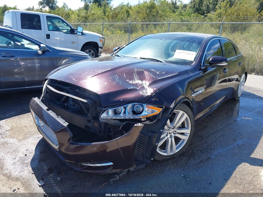 2013 Jaguar Xj Xjl Portfolio, Front End, IAAI, VIN SAJWA2G18DLV53180 — photo 2