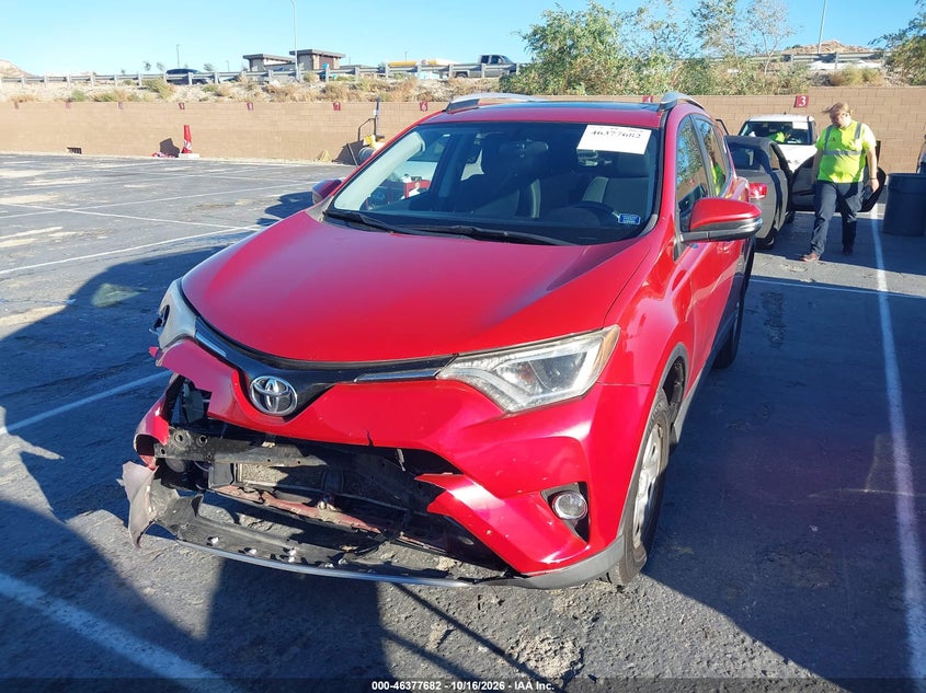2016 Toyota Rav4 Xle, Удар спереди, IAAI, VIN 2T3RFREV3GW473623 — фото 2