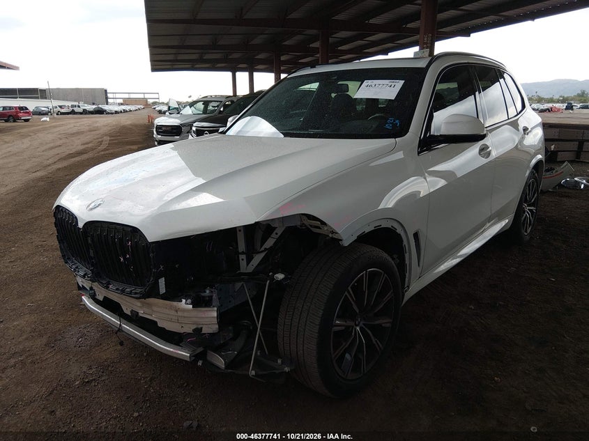 Vin: 5uxcr4c04p9p17284, lot: 46878073, bmw x5 sdrive40i 20232