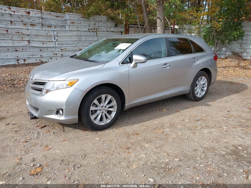 Vin: 4t3ba3bb4fu074452, lot: 46878109, toyota venza le 20152