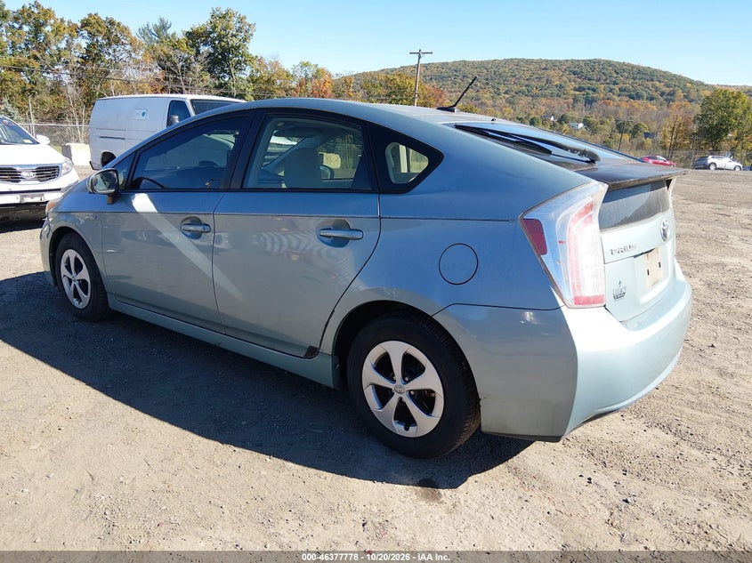 Vin: jtdkn3du4f1963625, lot: 46878111, toyota prius three 20153