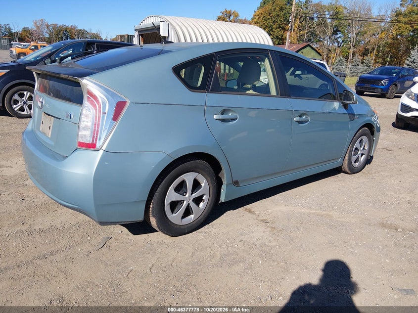 Vin: jtdkn3du4f1963625, lot: 46878111, toyota prius three 20154