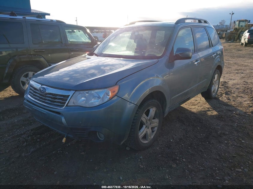2009 Subaru Forester 2.5X Limited, Левый зад, IAAI, VIN JF2SH64659H750366 — фото 2