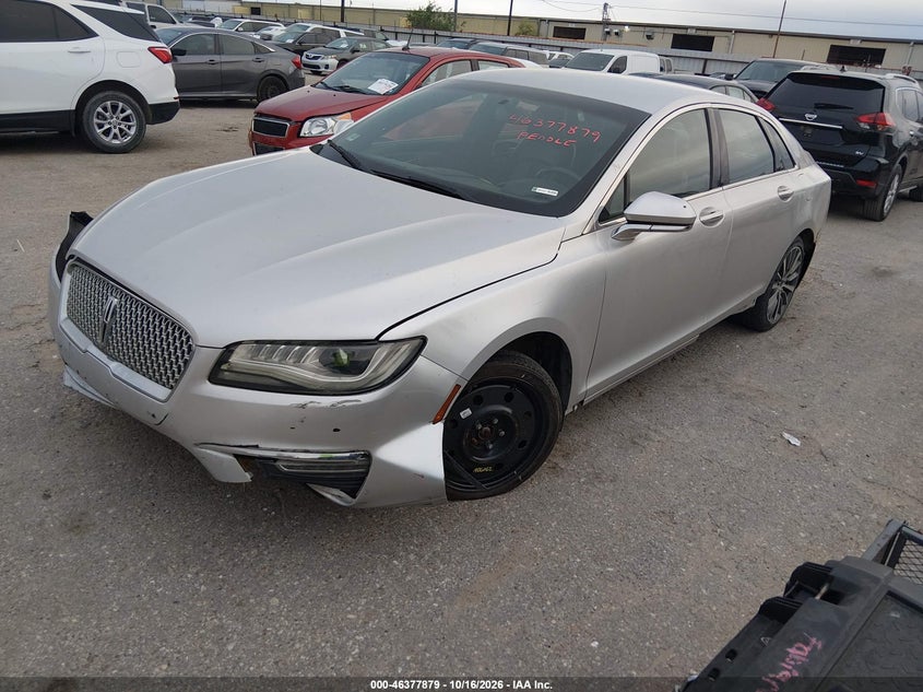 Vin: 3ln6l5a90hr603209, lot: 46878212, lincoln mkz premiere 20172