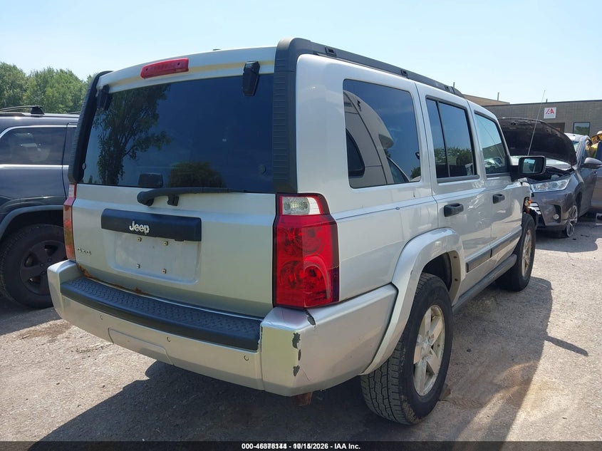 JEEP COMMANDER 2006 VIN 1J8HG48K46C150043