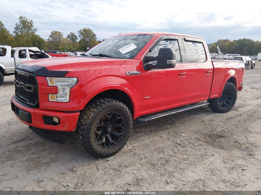 2016 Ford F-150 Xlt, Левый зад, IAAI, VIN 1FTFW1EG2GKD06488 — фото 2